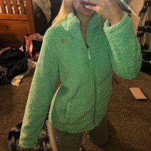 Super warm and fluffy North Face Zip Up Jacket
